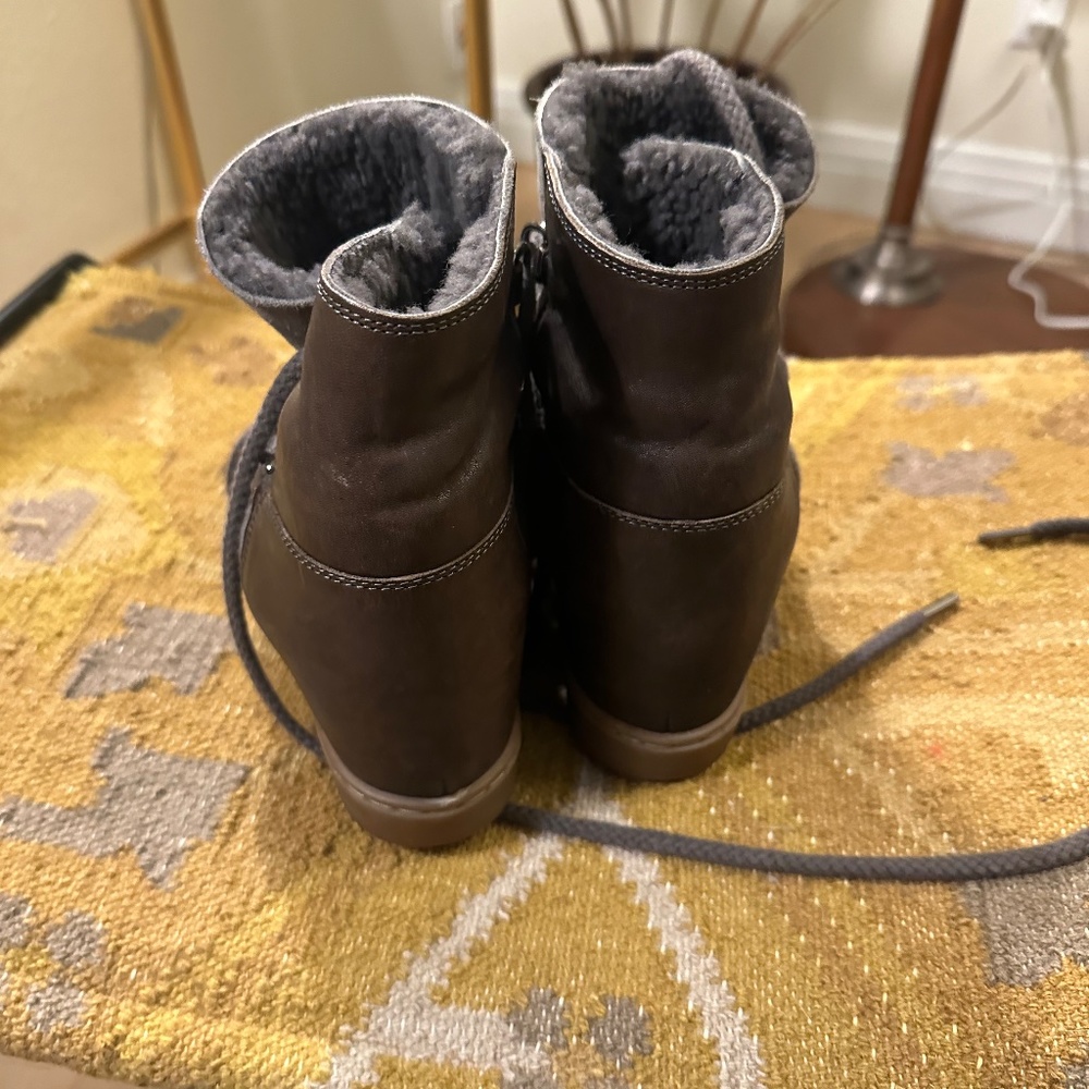 Isabel Marant Lace Up Brown Boots - Picture 3 of 3